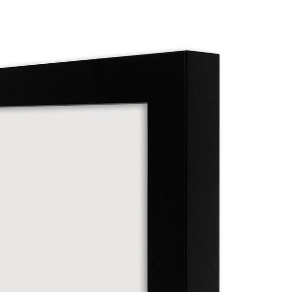 Elegant Square Photo Frame - Black