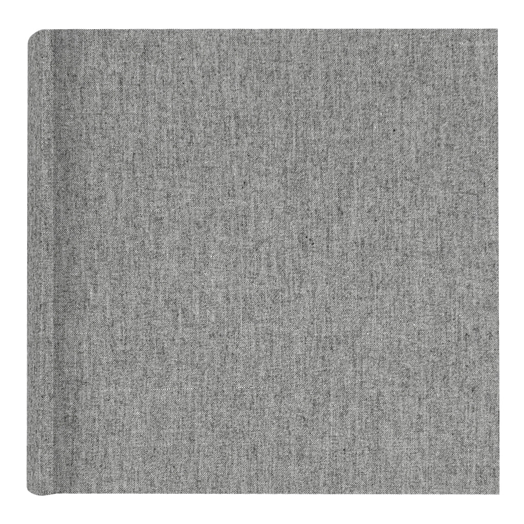 Plush Photo Album - Grey
