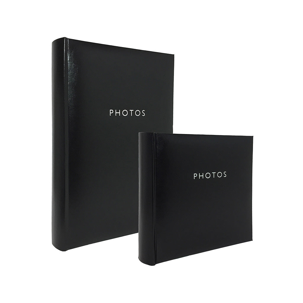 Profile Glamour Slip In photo album - Hold 200/300 photos in black