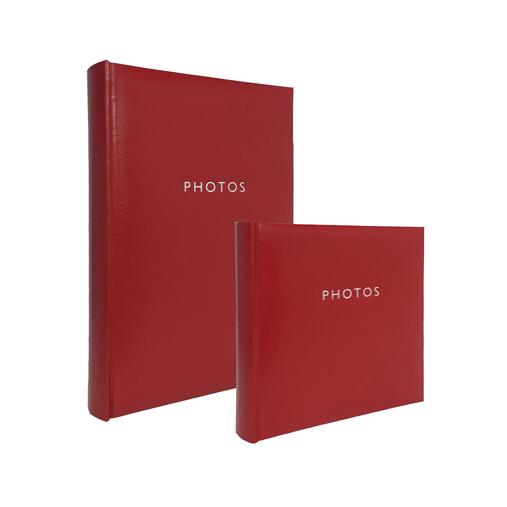 Profile Glamour Slip In photo album - Hold 200/300 photos in red