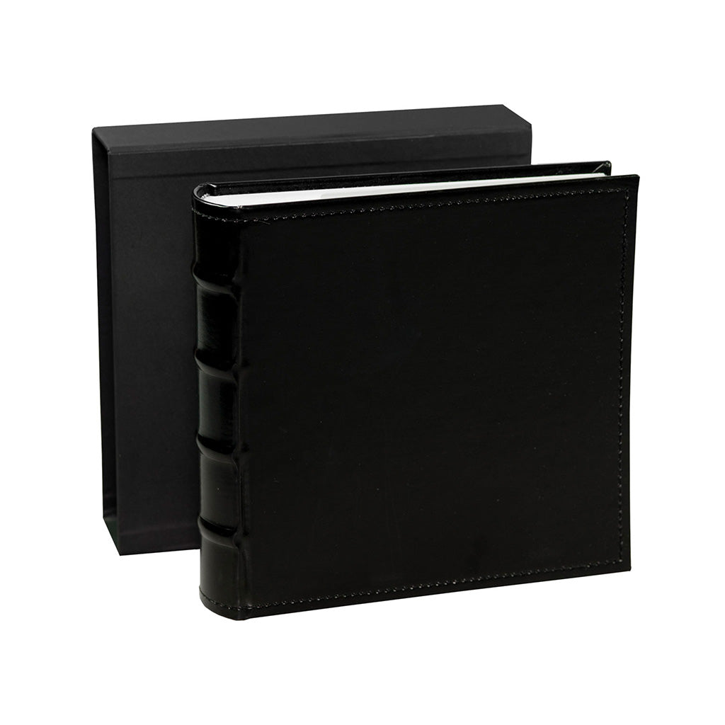 Regal Black photo album range features a leather-style cover