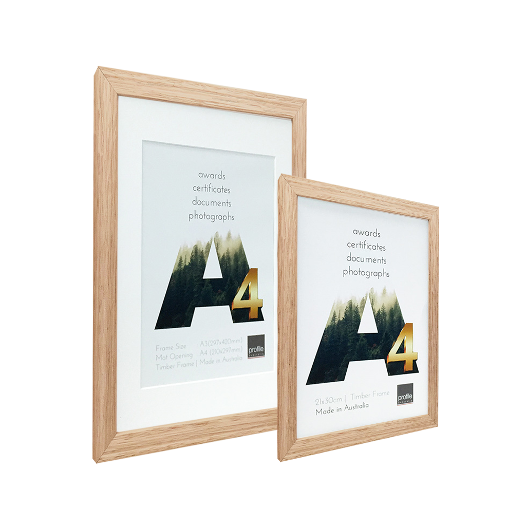 Certificate Frame - Victorian Ash